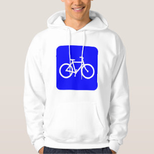 Sudadera Rótulo de bicicleta - Azul