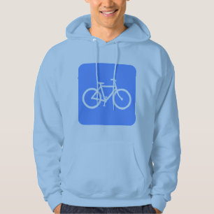 Sudadera Rótulo de bicicleta - Azul bebé