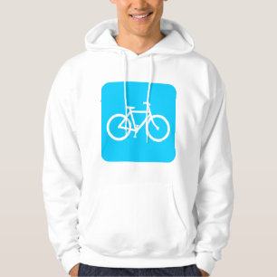 Sudadera Rótulo de bicicleta - Azul cielo