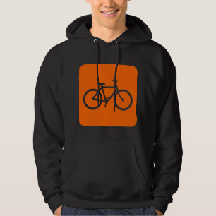 Sudadera Rótulo de bicicleta - Blanco