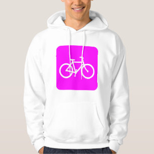 Sudadera Rótulo de bicicleta - Magenta