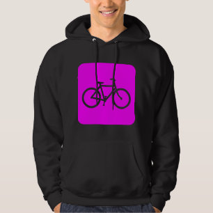 Sudadera Rótulo de bicicleta - Magenta