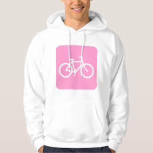 Sudadera Rótulo de bicicleta - rosa