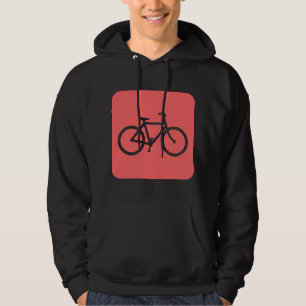Sudadera Rótulo de bicicleta - Rosa tropical