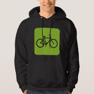 Sudadera Rótulo de bicicleta - Verde marciano