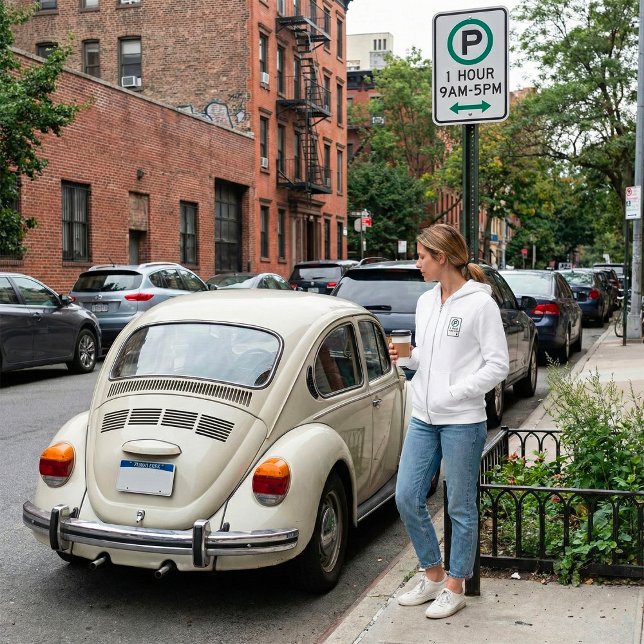 Sudadera Rótulo De Estacionamiento De 1 Hora Para Zonas De  (Subido por el creador)