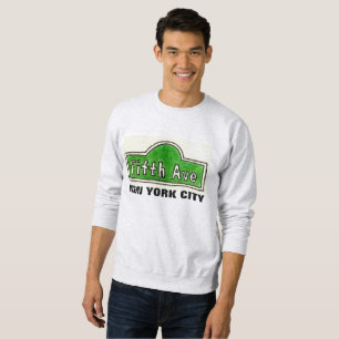 Sudadera Rótulo de la Calle de la Quinta Avenida Nueva York