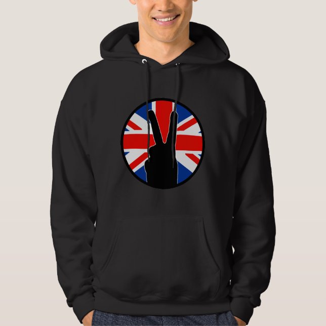 Sudadera Rótulo de la victoria (británico) (Anverso)