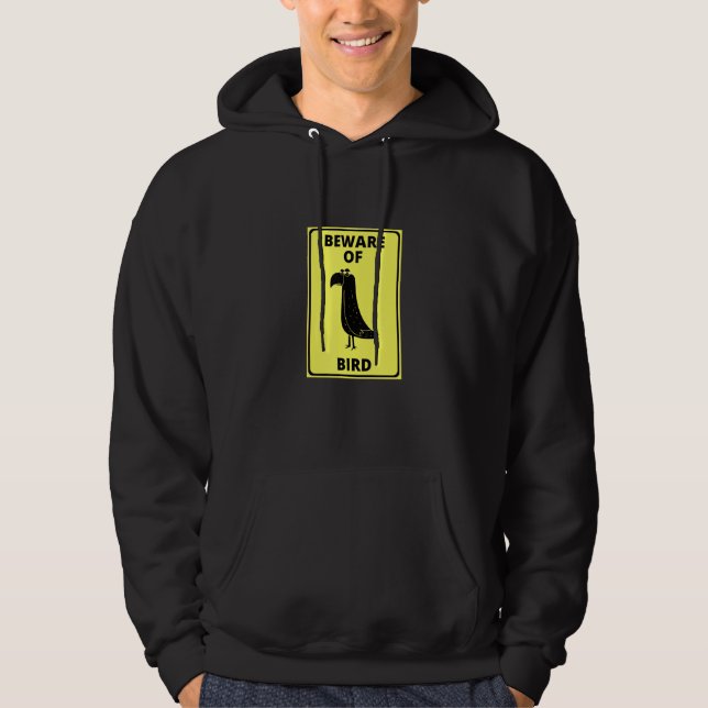 Sudadera Rótulo de loro - Cuidado con las aves mascotas (Anverso)