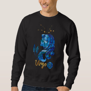 Sudadera Rótulo de nacimiento Virgo Zodiac