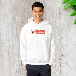Sudadera Rótulo de seguridad del agua no potable