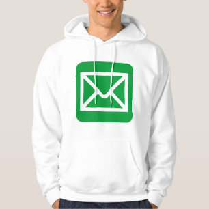 Sudadera Rótulo de sobres - Verde de hierba