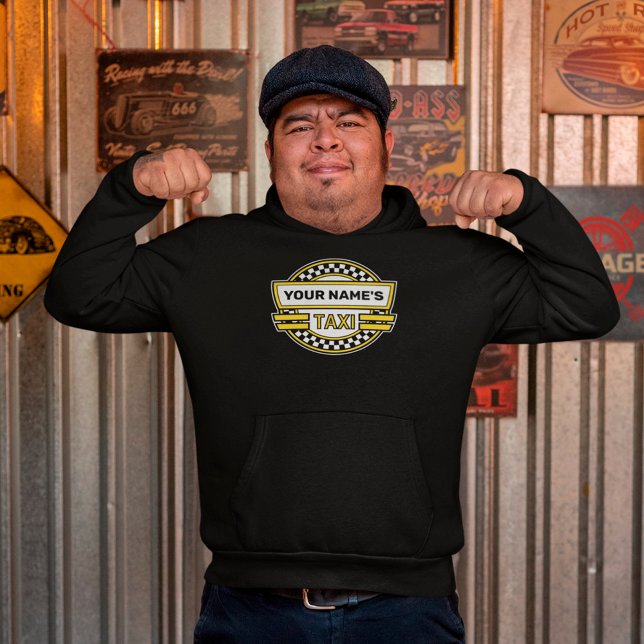 Sudadera Rótulo de taxi personalizado (Subido por el creador)