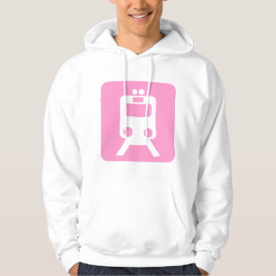 Sudadera Rótulo de tren - Rosa
