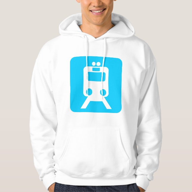 Sudadera Rótulo de trenes - (Anverso)