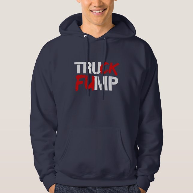 Sudadera RÓTULO del CAMIÓN FUMP - blanco - - elección 2016 (Anverso)