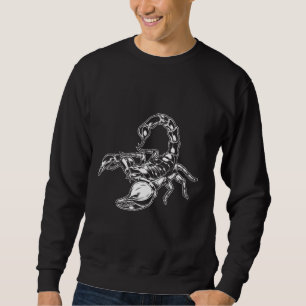 Sudadera Rótulo Escorpión Cumpleaños Zodiac