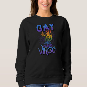 Sudadera Rótulo gay Virgo Zodiac Horóscopo de nacimiento Co