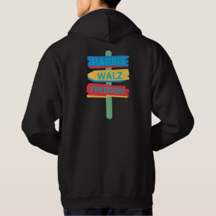 Sudadera Rótulo Harris Walz Freedom Beach
