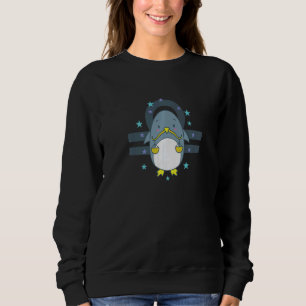 Sudadera Rótulo Libra Zodiac como horóscopo animal