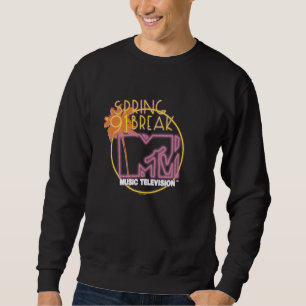 Sudadera Rótulo Neon MTV Spring Break '91