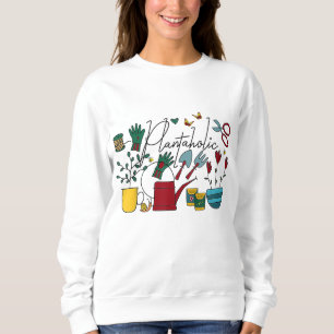 Sudadera Rótulo plátano de plantador en el que solo quiero