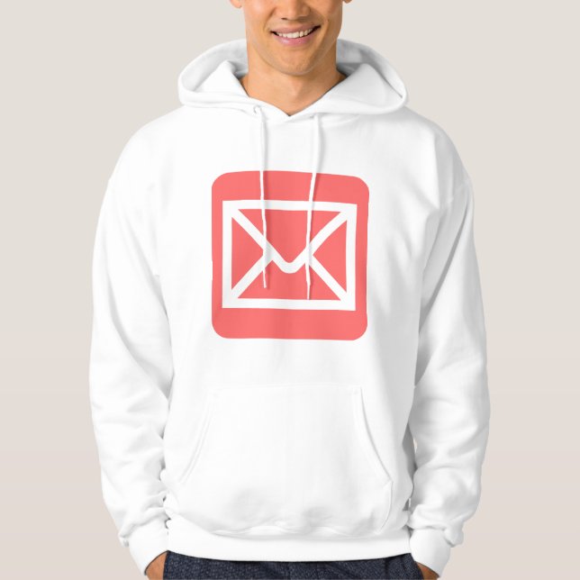Sudadera Rótulo sobre - Rosa tropical (Anverso)