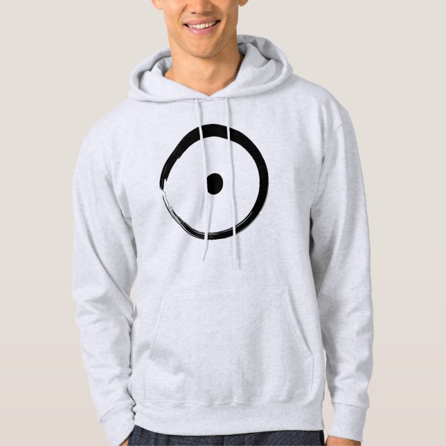 Sudadera Rótulo solar astrológico - Budismo Círculo Zen 1 (Anverso)