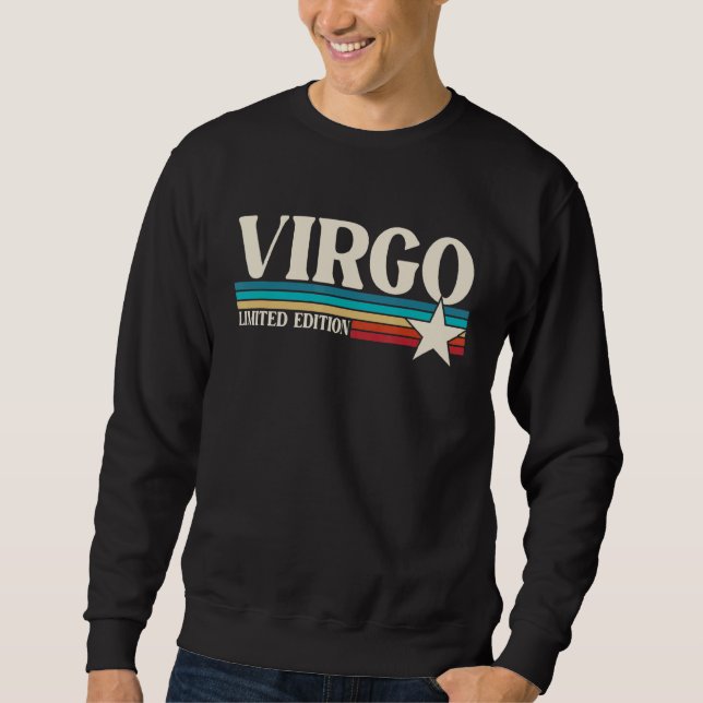 Sudadera Rótulo Virgo Zodiac 2 (Anverso)