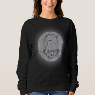 Sudadera Rótulo Zodiac Aquarius
