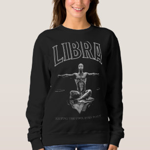 Sudadera Rótulo Zodiac Libra Astrología Horoscopio