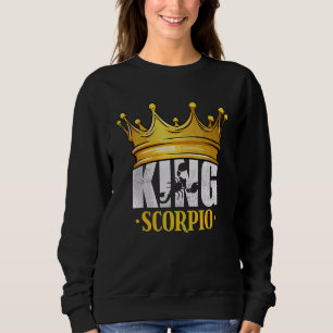 Sudadera Rótulo Zodiaco de Astrología del Horóscopo del Rey