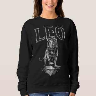 Sudadera Rótulo Zodiaco Leo Astrología Horoscopio 1