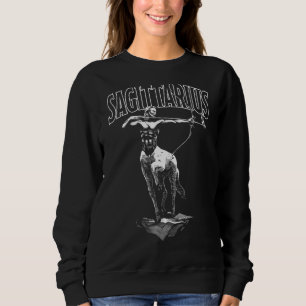 Sudadera Rótulo Zodiaco Sagittarius Astrología Horoscopio
