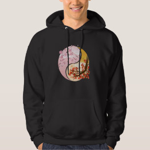 Sudadera Rótulos budistas Ying y Yang planean símbolos de C