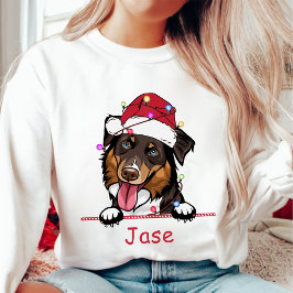 Sudadera Rough Collie Dog Personalizado Pet Lover