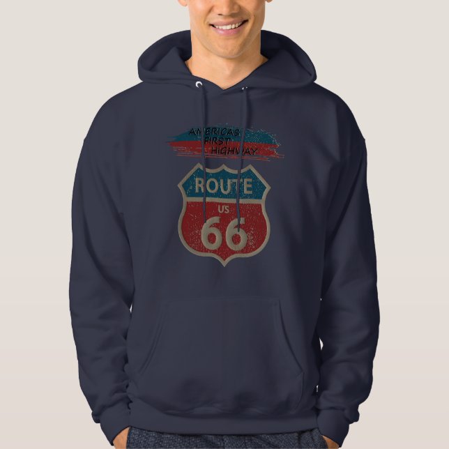 Sudadera Route 66  (Anverso)