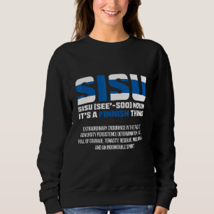 Sudadera Rovaniemi Sisu Lappland Finlandia