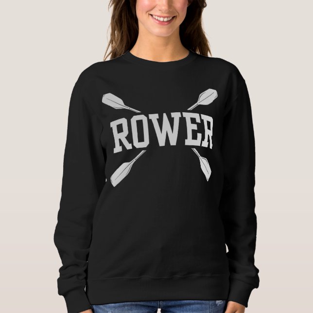 Sudadera Rower Sports Crew Row Rowing (Anverso)