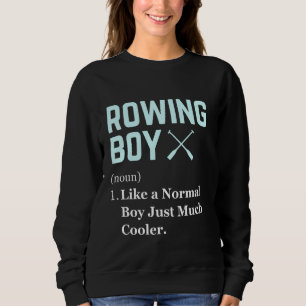 Sudadera Rowing Boy Definition Funny Sports Retro Rowing Bo
