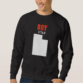 Sudadera Roy Utah USA State America Travel Utahan
