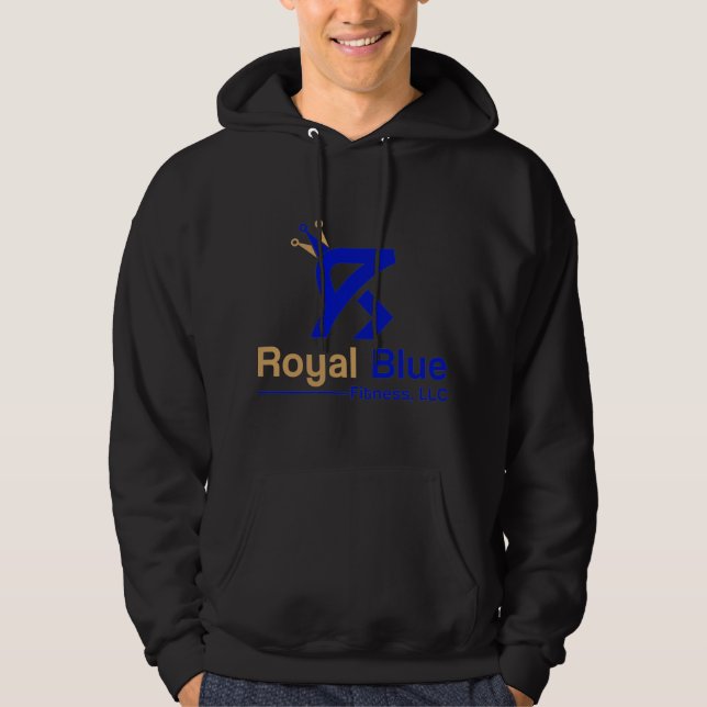Sudadera Royal Blue Fitness Hoodie (Anverso)