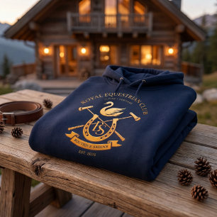 Sudadera Royal Equestrian Club Patrimonio Alpino Azul Marin