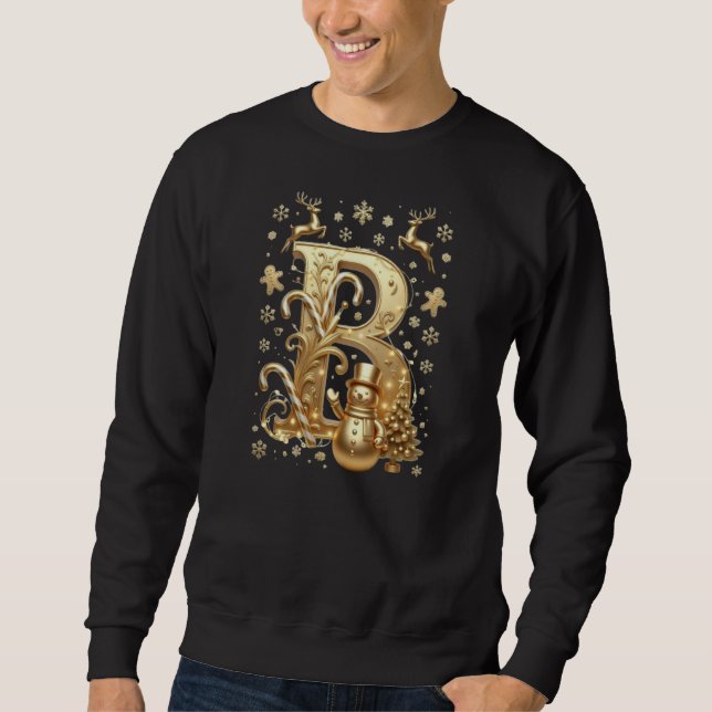 Sudadera Royal Gold B Luxury Snowman Basic Sweatshirt (Anverso)