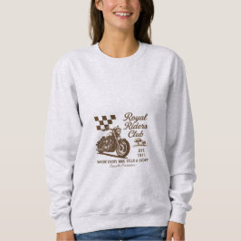 Sudadera Royal Riders Club Women’s Vintage Motorcycle Sweat