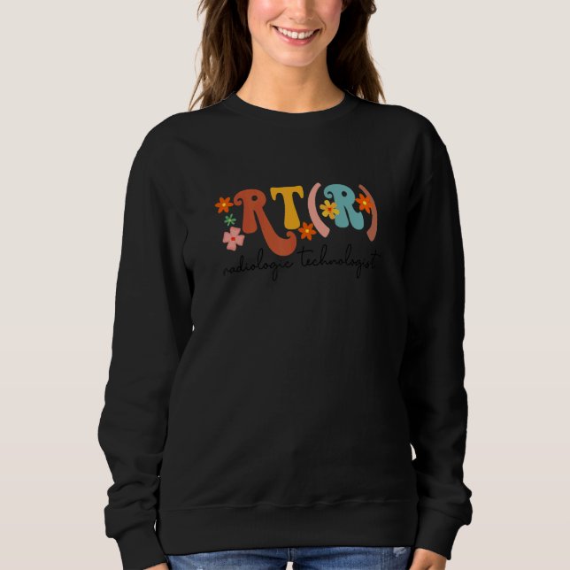 Sudadera RT R Radiologic Technologist X ray Tech Radiology  (Anverso)