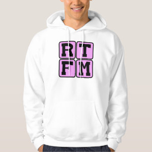 Sudadera RTFM Leer El #$%%^ Manual Acrónimo de jerga de Int