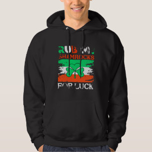 Sudadera Rub My Shamrock por suerte, Día de San Patricio