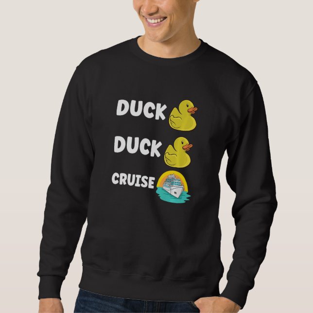 Sudadera Rubber Duck Boating Boat Captain Cruise Ship Cruis (Anverso)