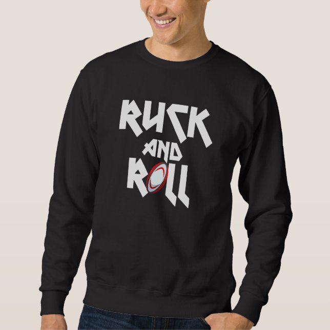 Sudadera Ruck Y Rollo De Rugby (Anverso)
